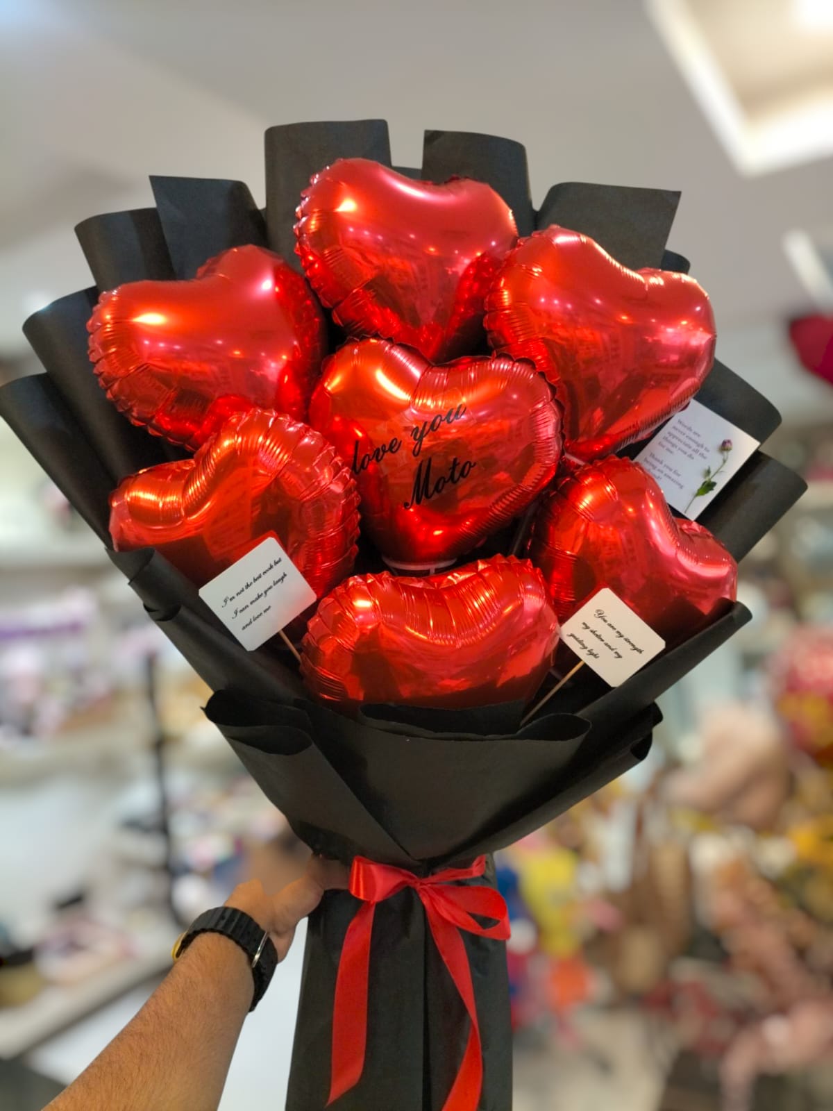 Beautiful Heart Bouquet For Love Ones