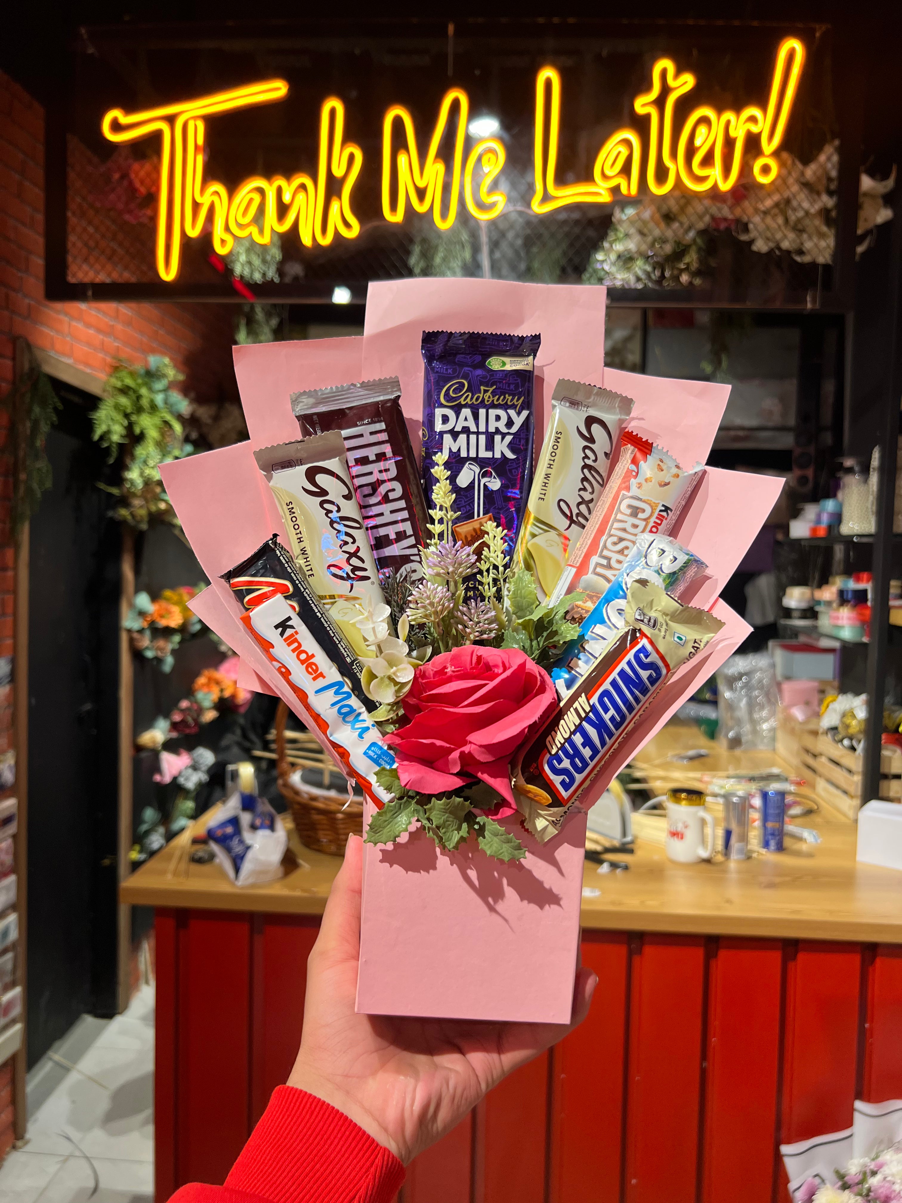 Beautiful Pink Theme Gift Box