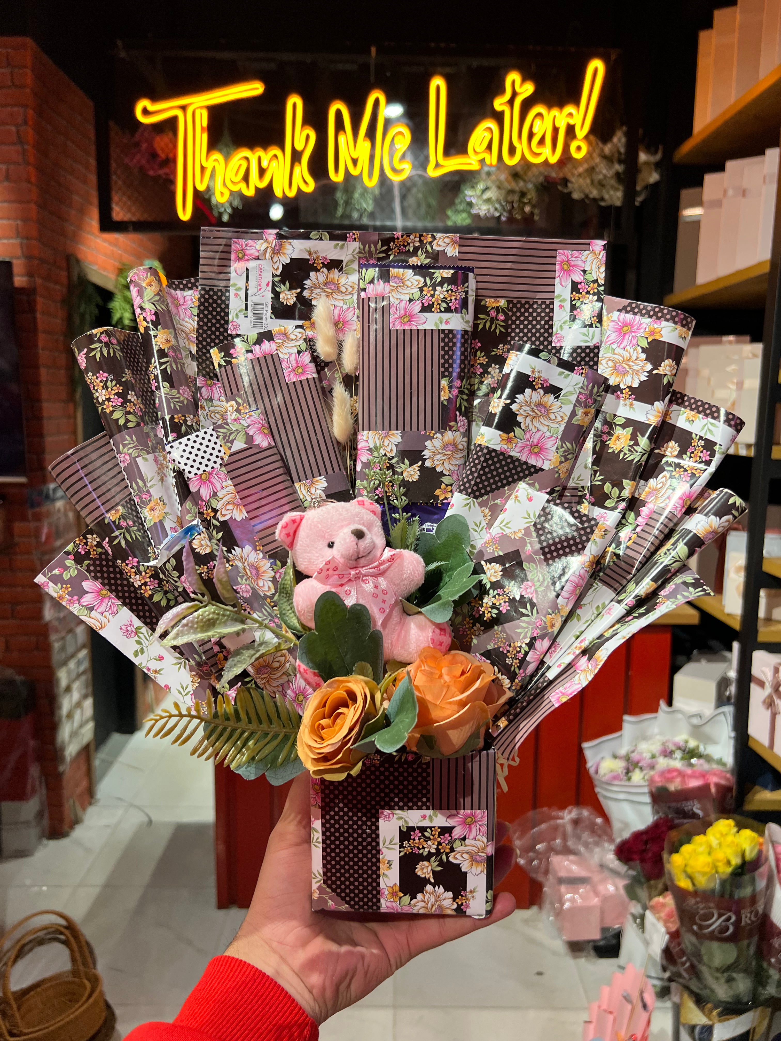 Beautiful Gift Box with Raped Chocolates