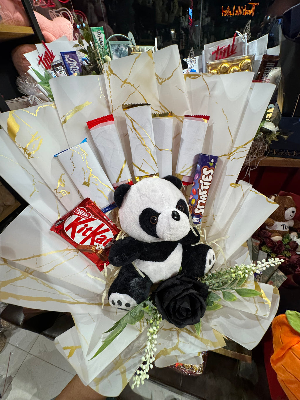 Unique Gift Basket with Panda Theme