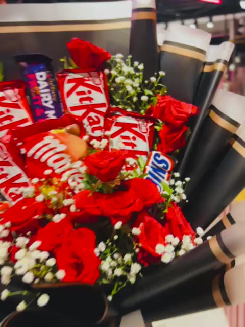 Chocolates Bouquet in Premium Packaging